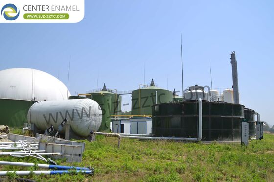 تبدیل زباله های آشپزخانه میانمار به بیوگاز: راه حل های EPC پایدار کارخانه CBG با مخازن GFS
