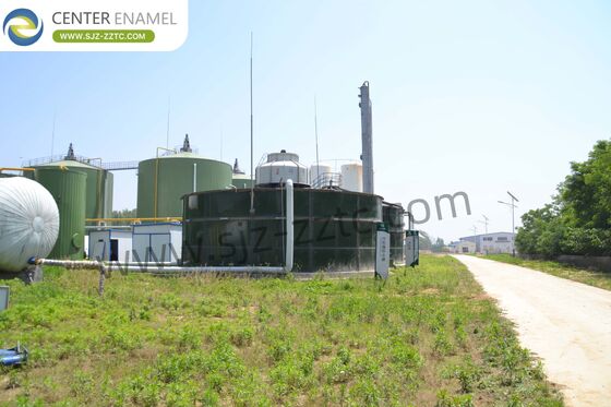 مقاول EPC محترف بخزانات GFS لمعالجة مياه الصرف الصحي في المسالخ بالمملكة العربية السعودية