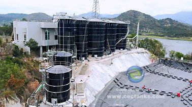 ART 310 مخازن آب فولادی بولت شده برای پروژه ذخیره آب آشامیدنی در کاستاریکا