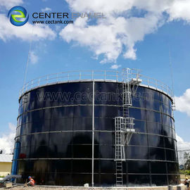 مخازن آب تجاری فولادی / 50000 گالن مخازن ذخیره سازی آب صنعتی