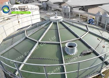35000 گالن مخزن آب صنعتی با آلومینیوم آلیاژ خندق عرشه سقف