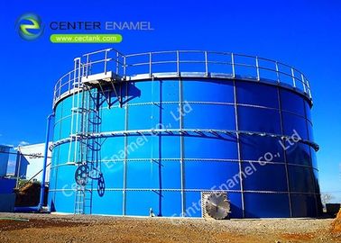 تانک های ذخیره سازی گاز زیستی فلزی با شیشه مقاوم به خوردگی با سقف فلزی