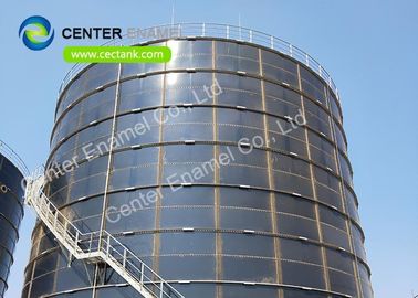 مخازن آب آشامیدنی 560000 گالن شیشه ای با سقف شیشه ای به فولاد
