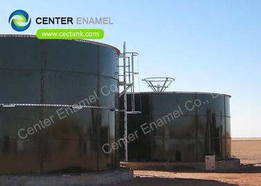 مخازن فولادی با پوشش شیشه ای از شیشه ای برای ذخیره آب آشامیدنی