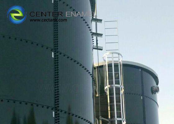 مخازن آب صنعتی فولاد بولت شده برای کارخانه پردازش مواد غذایی