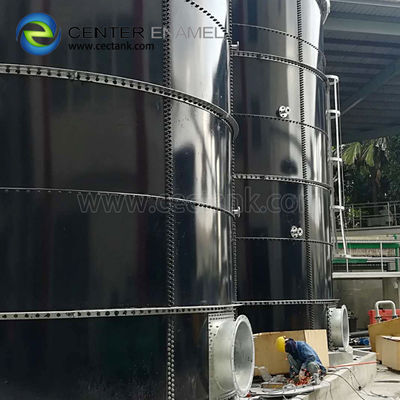 مخازن فولادی شیشه ای بی اثر برای پروژه های ذخیره آب آشامیدنی
