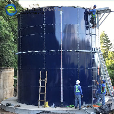 مخازن ذخیره آب فاضلاب و مخازن نگهداری فاضلاب برای پروژه تصفیه آب فاضلاب GFS