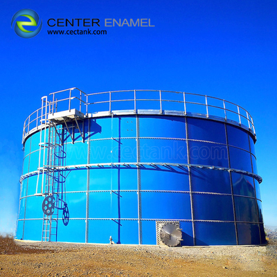 مخازن فولادی 20 متری شیشه ای برای پروژه ترشح آب دریا