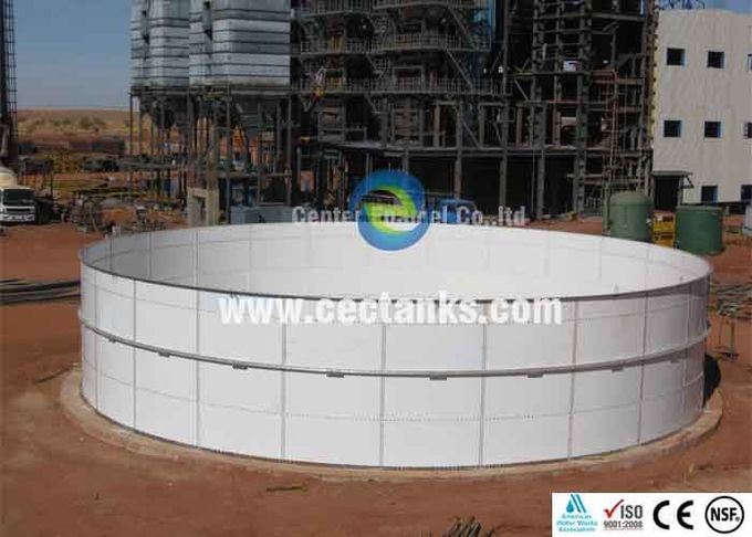 مرکز تصفیه فاضلاب CEC مخازن شیشه ای ذوب شده به فولاد برای ذخیره آب آشامیدنی 1
